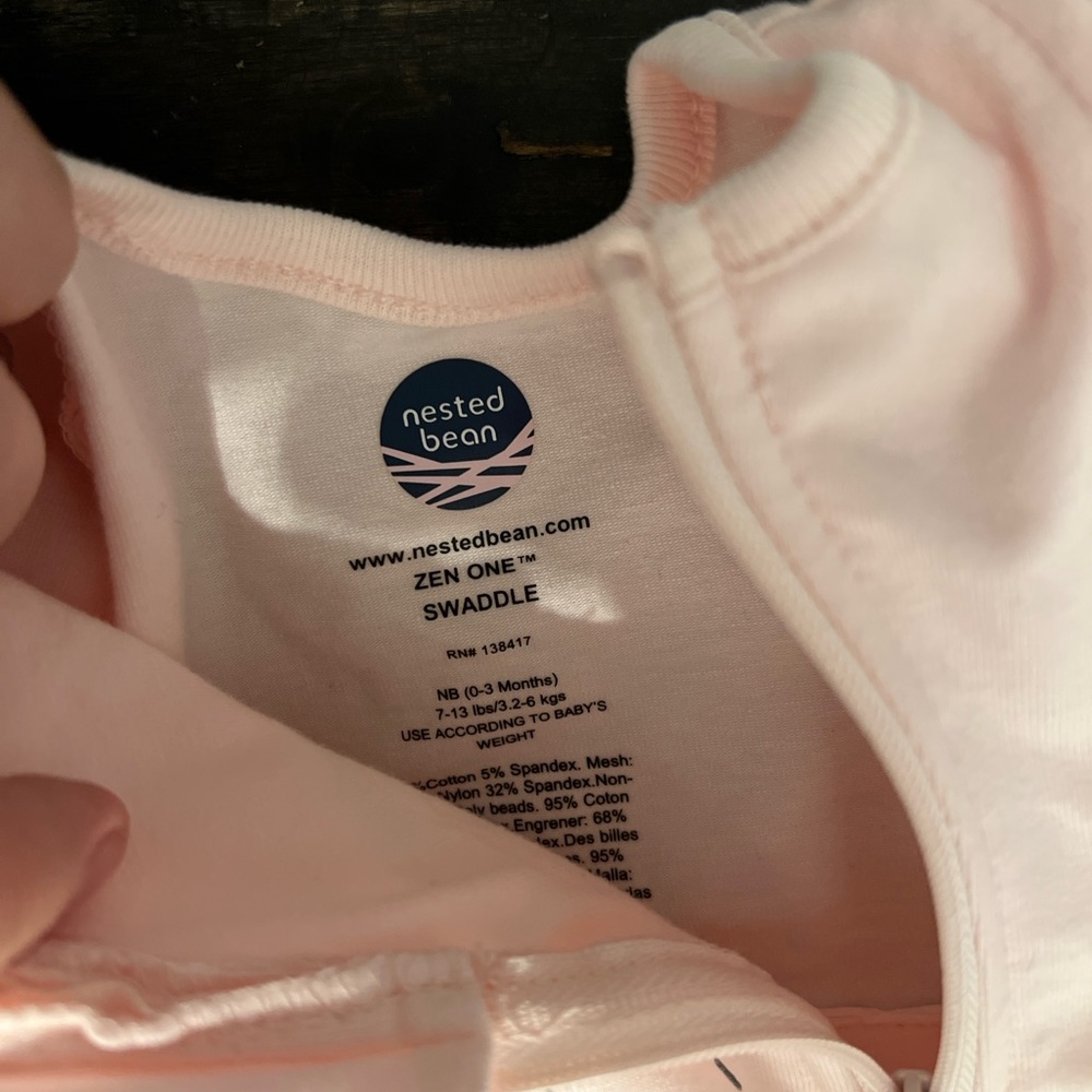 Nested bean swaddle